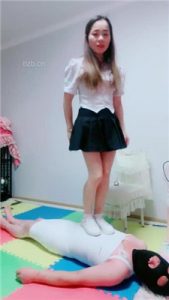 【艾琳】小白鞋棉袜/高跟全体重踩踏-塞嘴-骑马_绳艺资料库视频资源下载