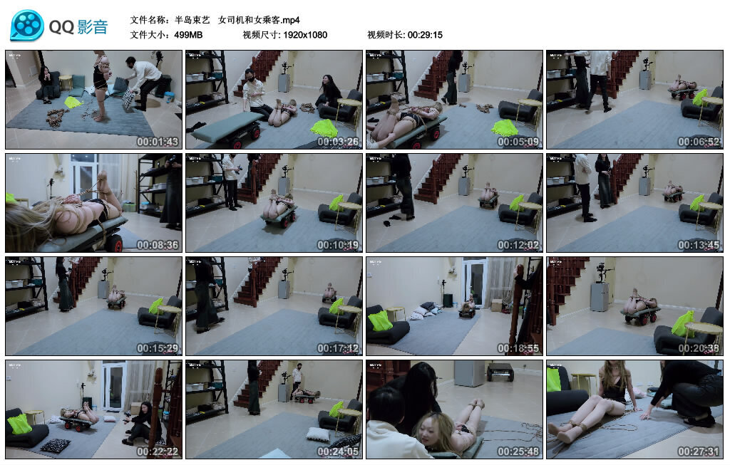 【半岛束艺】 女司机和女乘客_绳艺资料库视频资源下载