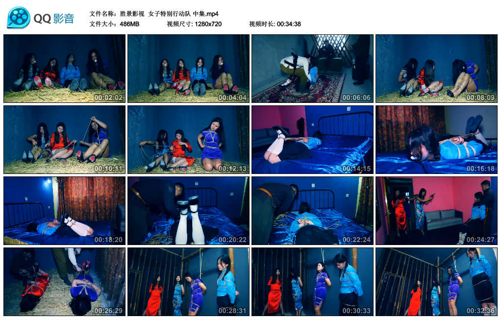 【胜景影视】女子特别行动队中集_绳艺资料库视频资源下载