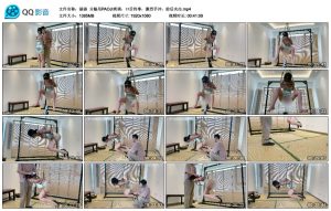 【涵涵】分腿吊PAOJI爽调，口舌侍奉，激烈手冲，前后夹击_绳艺资料库视频资源下载