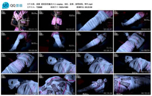 【莉雅】被捕获的魔法少女cosplay、DID、紧缚、绷带缠绕、呻吟_绳艺资料库