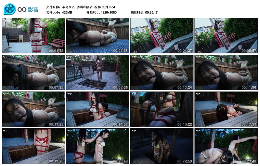 【半岛束艺】诱饵和陷阱~缇娜奎因_绳艺资料库