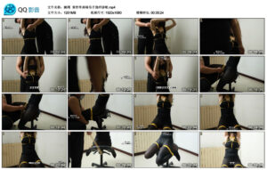 【娜绳】青柠单座椅吊手挠痒娇喘_绳艺资料库