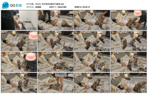 【欢乐谷】黑丝萝莉的跑基开腿缚_绳艺资料库