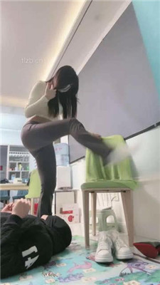 图片[5]-月影儿】瑜伽裤白袜调/全体重踩踏深喉-绳艺资源网