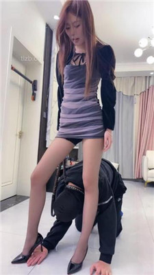 图片[8]-麋鹿银儿】黑丝高跟长腿/骑马转胯/腿绞/踩狗爪/插嘴-HD绳艺资源网