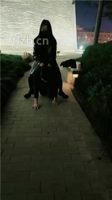 图片[2]-幽魅】户外刺激调-骑马耳光-HD绳艺资源网