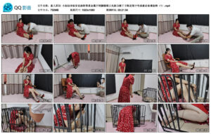 【素人原创】小姐姐体验穿高跟鞋带重金属手铐脚镣展示（1）_绳艺资料库