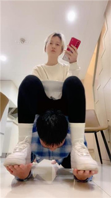 图片[4]-甜味药丸】白袜瑜伽裤-口枷塞嘴/踩狗头狗爪/舔脏鞋底