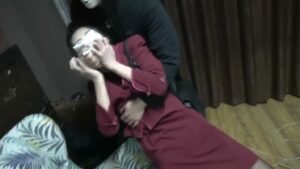 【老梦视觉】柔软的连裤袜女孩_绳艺资料库