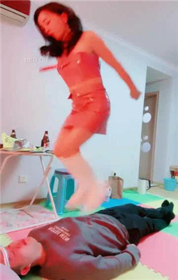 图片[2]-北京艾琳】长靴/高跟全体重踩踏