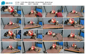 【飞天原创】柔仙儿直臂并肘捆绑，悬空加玩具吊起来，挣扎50分钟_绳艺资料库