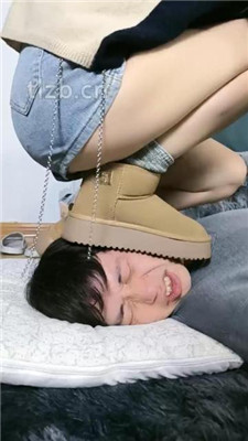 【梓S】棉袜雪地靴裸足_绳艺资料库