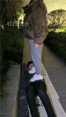 图片[19]-冰爷】户外-骑马骑脖/运动鞋白袜踩踏