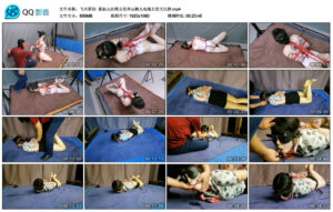 【飞天原创】柔仙儿红绳五花和云婉儿电线五花大比拼_绳艺资料库