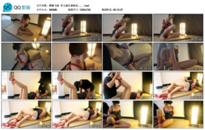 【绳舞飞扬】菲儿蓝孔雀睡衣……_绳艺资料库