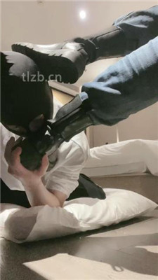 图片[4]-绝美兔女王】跪舔脏长靴臭白袜/捆绑踩踏