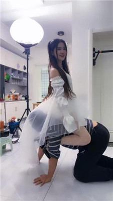 图片[3]-麋鹿银儿】白富美公主S-骑马爬行/耳光/碾压狗爪/跳踩
