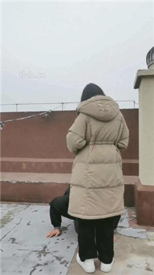 图片[3]-阿北】户外天台tj-口水舔脚圣水