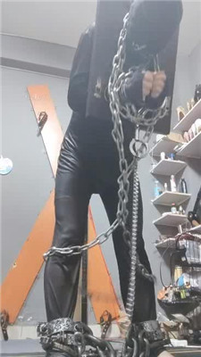 【东营天香百合】枷锁手铐多重囚禁_绳艺资料库