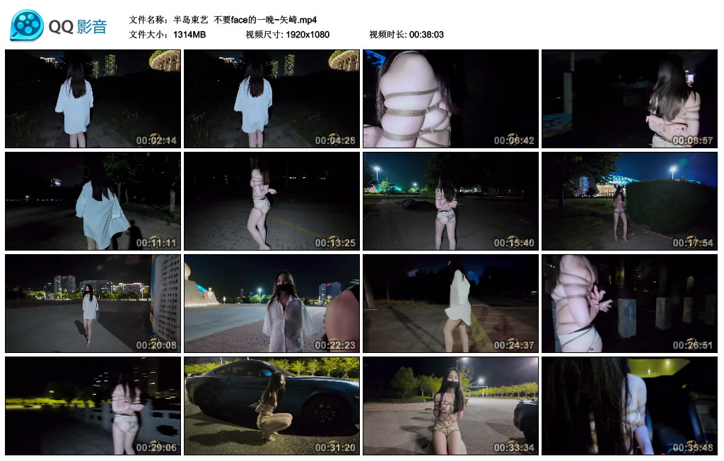 【半岛束艺】不要face的一晚~矢崎_绳艺资料库