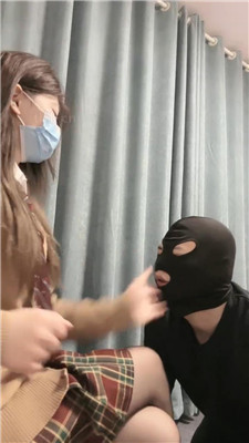 图片[7]-樱子大人】JK学院S-黑丝皮鞋白袜虐-耳光踩踏