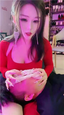 图片[2]-甜心教主】重口场-拉丝浓痰口水强迫喂