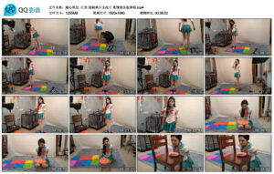 【随心原创】江奈绿裙美少女战士重镣指压板体验_绳艺资料库