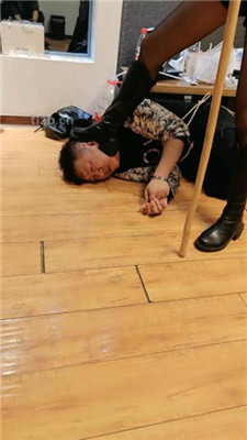 图片[12]-诗琪】长靴踩踏/捆绑重度虐打/踢踹