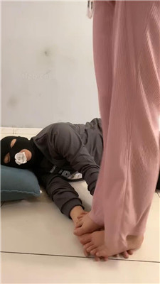 图片[14]-精神小妹】跆拳道妹妹真人靶训练