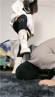 图片[11]-梓S】短靴踢打狗子-跪地求饶