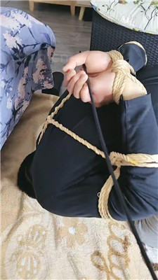 图片[16]-七色槿】五花大绑高跟黑丝玩虐