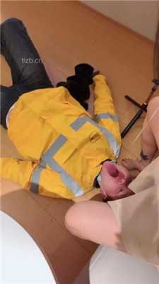 图片[12]_盖洛】惩罚迟到的外卖员-短靴原味黑棉袜_HD绳艺资源网