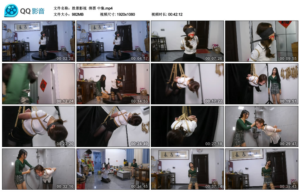 【胜景影视】绑票中集_绳艺资料库视频资源下载