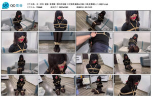 驯服  像猫咪一样乖的鲸鲸 日式紧缚;蟹缚m开腿;口球;放置挣扎;口水超多_绳艺资料库视频资源下载